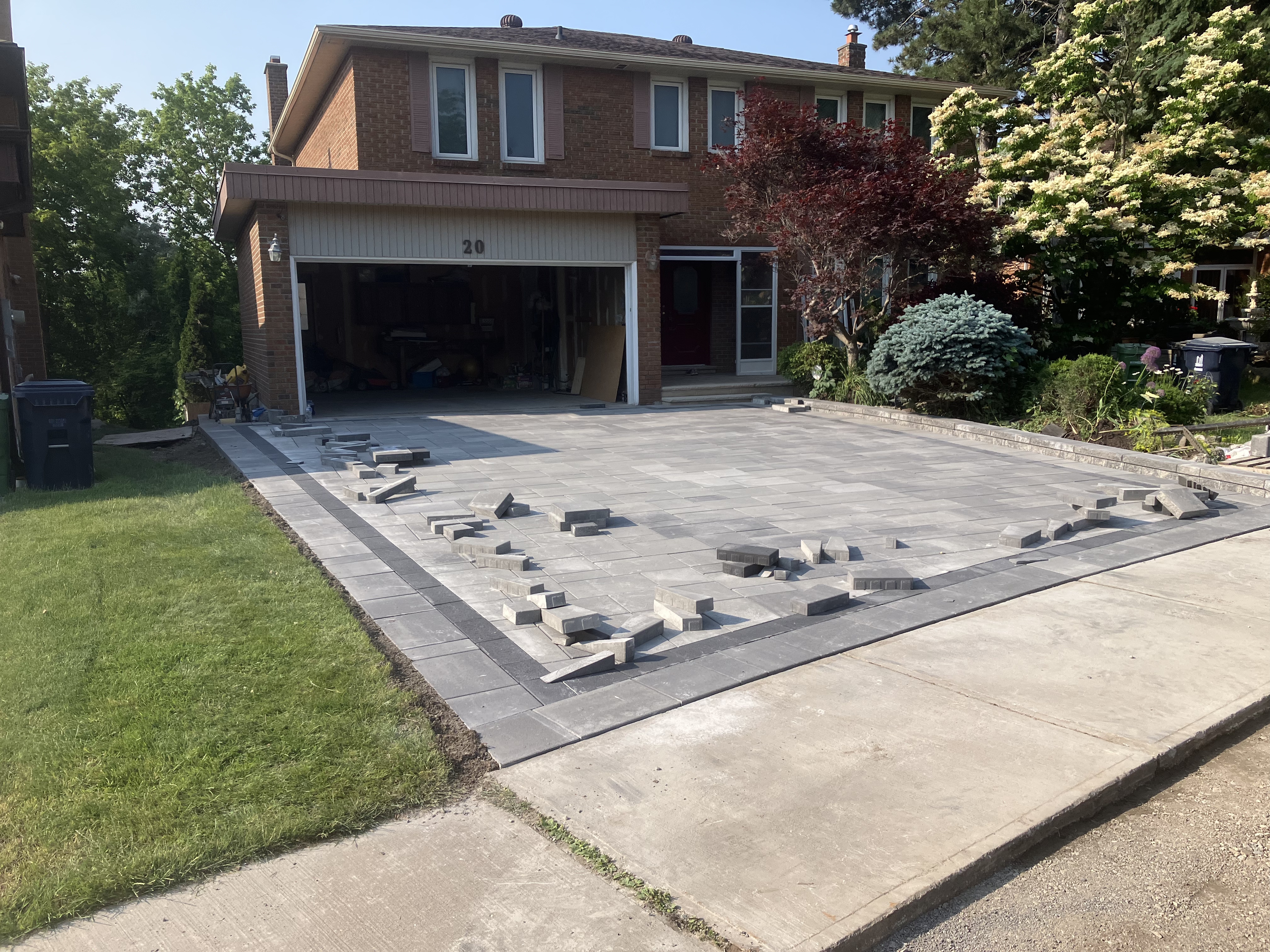 Interlock Driveway project 9
